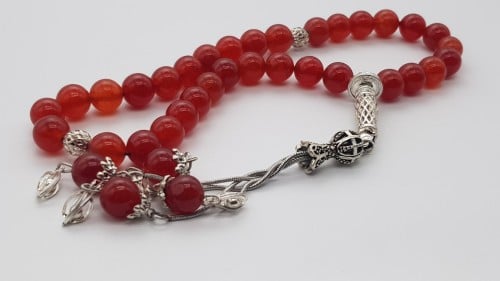 سبحة حجر عقيق