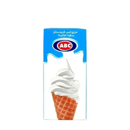 خليط مزيج آيس كريم ABC نكهة الفانيلا الحجم لتر (1)