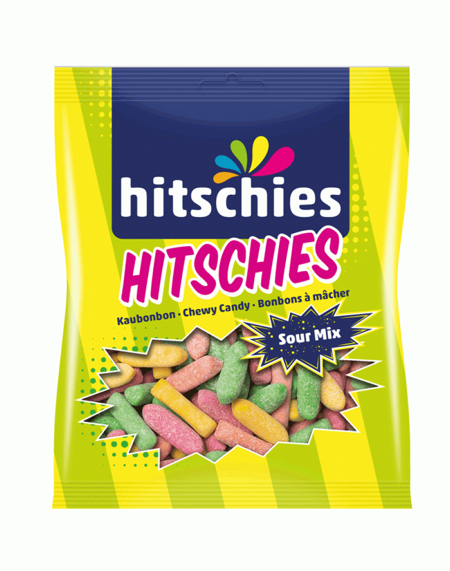 هيتشلر ميني هتشيز حلوى حامض 125 غرام Hitschler