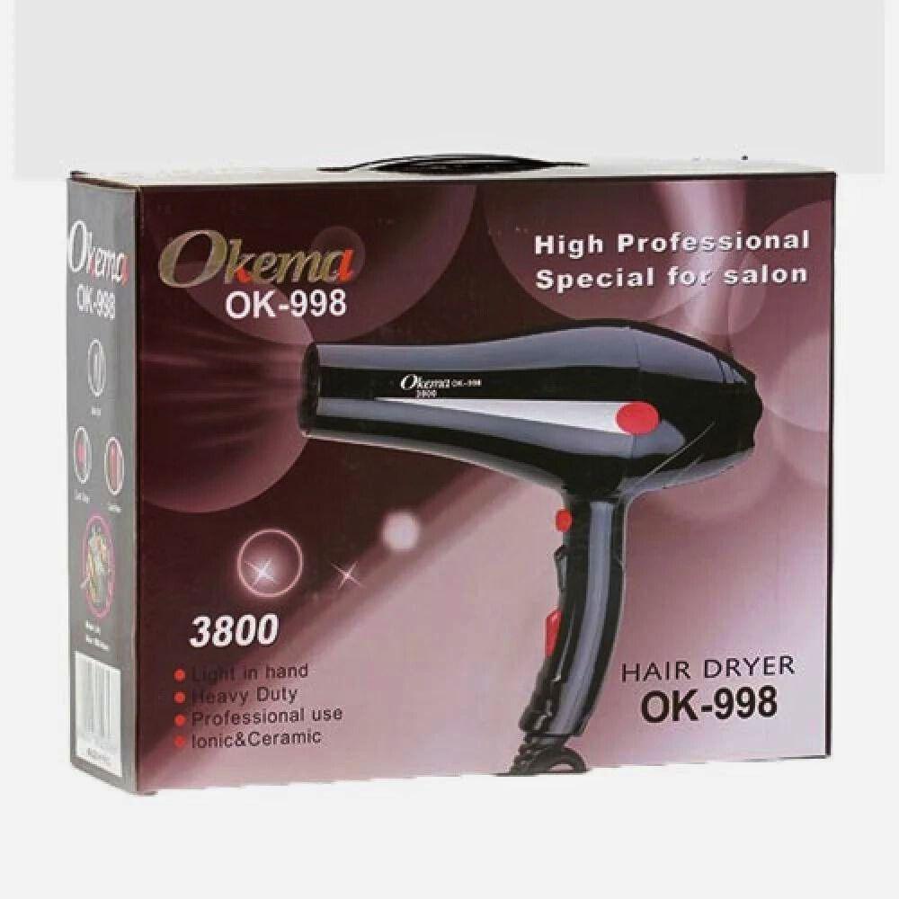 مجفف الشعر 3800 من اوكيما - OK-998