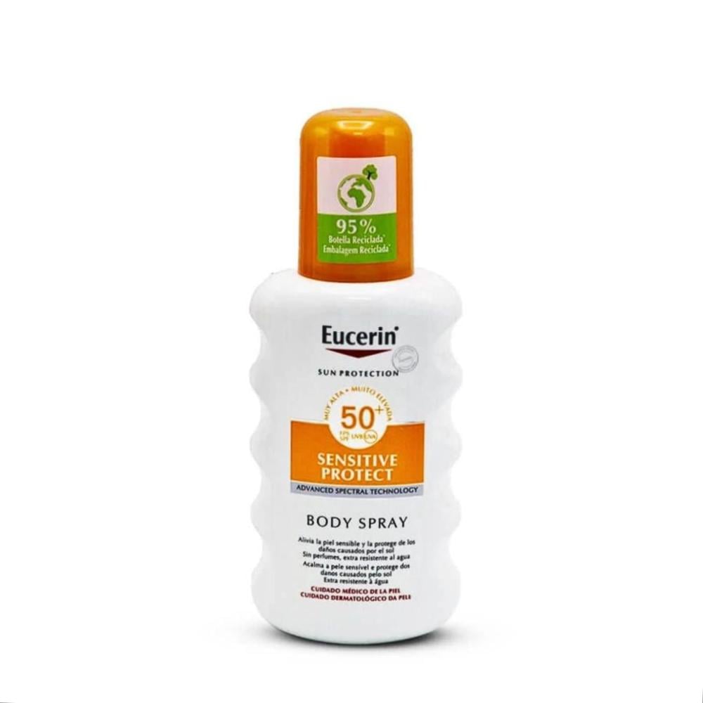 يوسرين بخاخ للجسم للبشرة الحساسة بعامل حماية 50 من الشمس - 200 مل