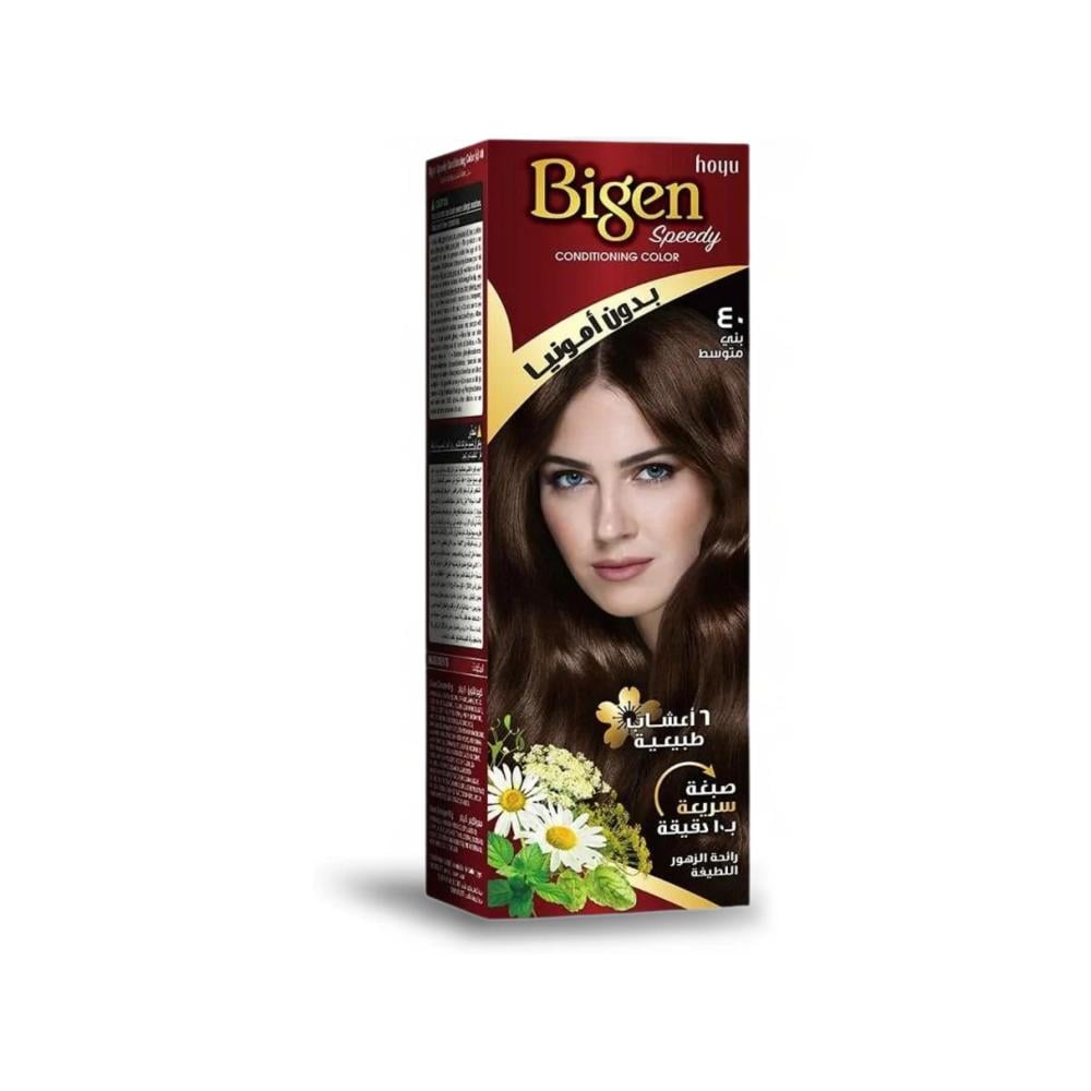 صبغة بيجن للشعر للنساء بدون أمونيا بني متوسط 40