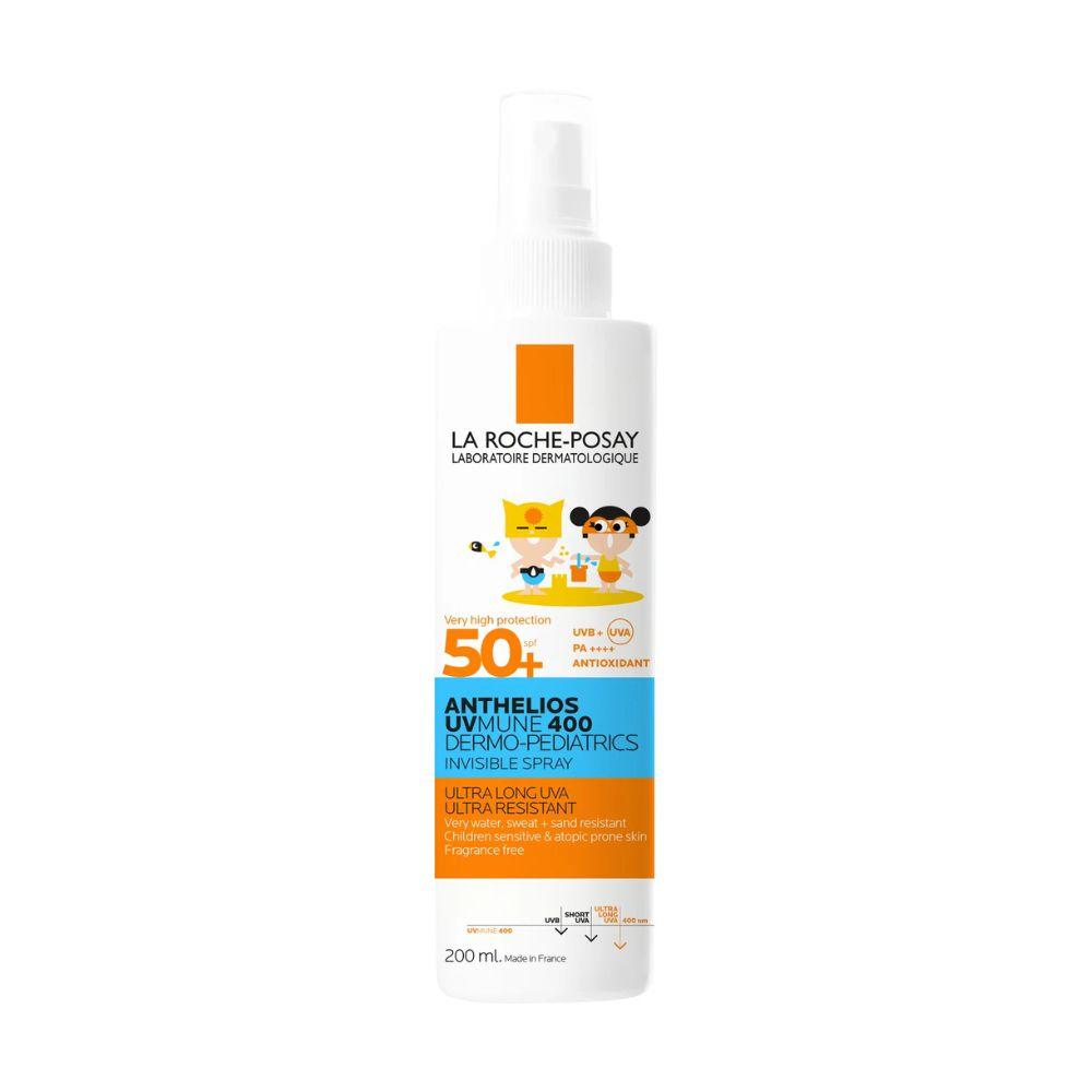 La Roche-Posay Anthelios UVMune 400 Dermo-Pediatrics Ultra Light Spray for Kids SPF 50+, 200 ml