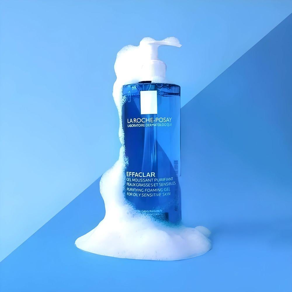La Roche Posay Effaclar Purifying Foaming Gel for Oily and Sensitive Skin 400 ml my party for beauty