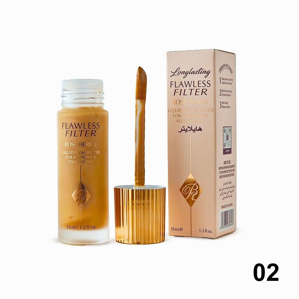 Long Lasting Filter Liquid Highlighter from Roseberry - my party for beauty