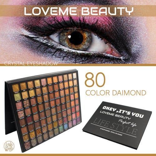 Eyeshadow Palette Complete eye shadow palette 88 colors matte and shimmer  for my beauty