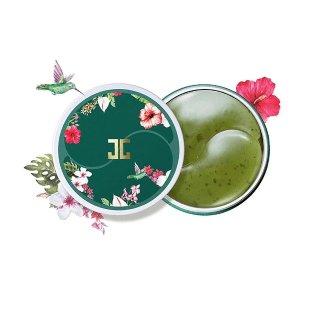 Jejun green tea eye mask to remove dark circles around the eyes 1.4 x 60 g