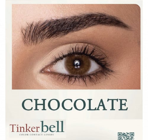 عدسات لون شوكوكلاتة Tinker bell chocolate تينكربل...