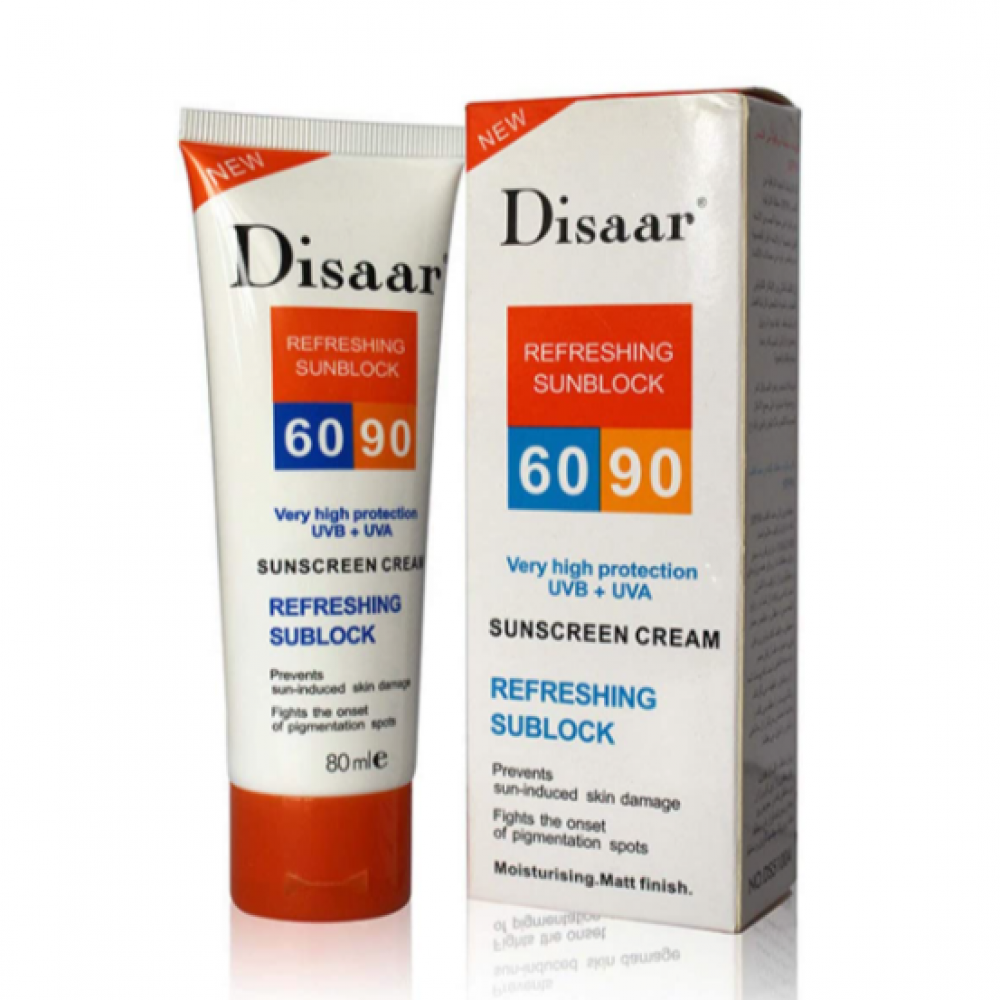 Disaar Sunscreen Cream SPF 60/90