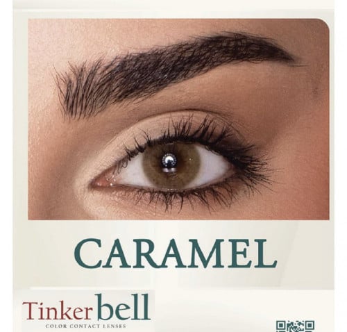 عدسات لون كارميل Tinker bell CARAMEL تينكربل الكور...