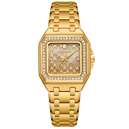 Women's Gold Stainless Steel Watch from Ladoun