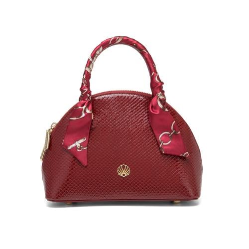 Women's Maroon Handbag from Ladoun