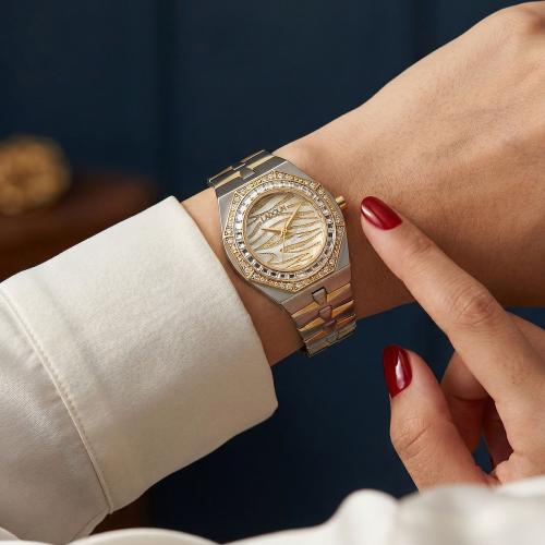 Women's Two-Tone Stainless Steel Watch from Ladoun – Silver & Gold
