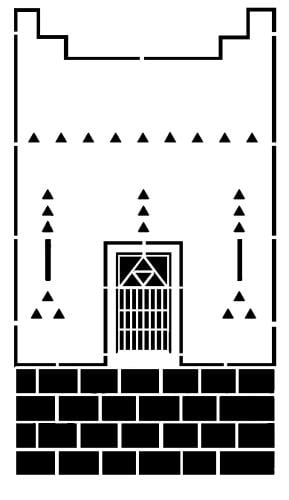استينسل ( بيت شعبي ) الدرعية