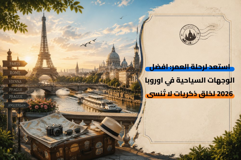 استعد لرحلة العمر: افضل الوجهات السياحية في اوروبا 2026 لخلق ذكريات لا تُنسى