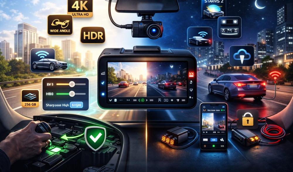 أفضل إعدادات الداش كام 2026: ضبط احترافي للحصول على أعلى جودة تصوير ليلاً ونهارًا