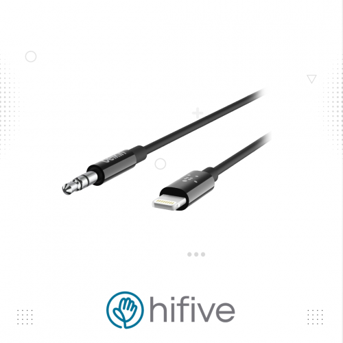 وصلة بيلكن لايتنينق إلى AUX - اسود