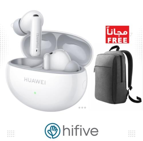 سماعة هواوي فري بودز 6 أي ، أبيض - HUAWEI FreeBuds 6i