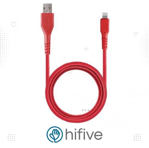 energea cable يو اس بي إلى لايتننق 1.5 متر - احمر