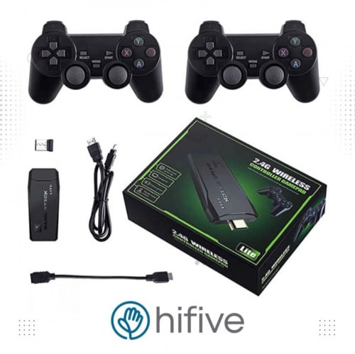 جهاز العاب فيديو رقمي مع ازرار التحكم اللاسلكية (64G)