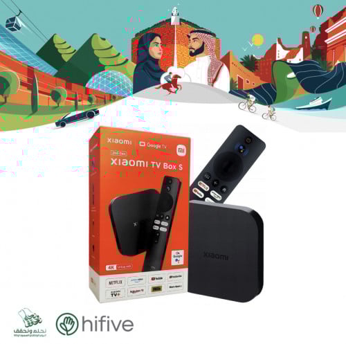 شاومي تي في بوكس أس- الإصدار العالمي Gen 2023 يدعم دقة 4K UHDR