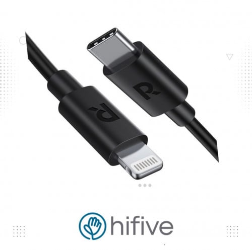 كيبل راف باور تايب سي الى لايتنينق 3 متر - اسود