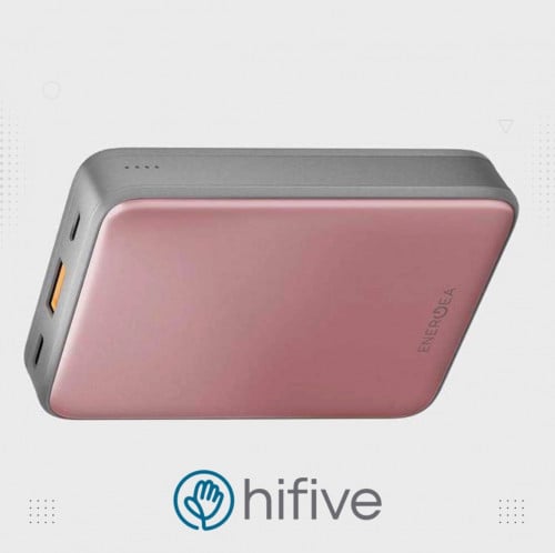 بطاريه متنقله ميني اينرجيا كومباك الو بسعة 10000 ملي امبير بتقنية بي دي وكوالكوم 3 - بنك