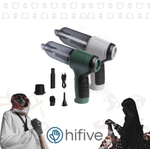 مكنسة سيارة ذكية لاسلكية تعمل بالشحن بقوة 120 واط تعمل بشفط ونفخ الهواء من باستك BC1761