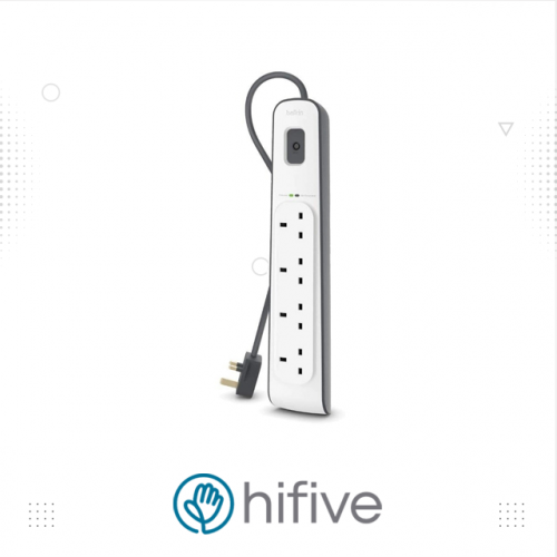 توصيلة بيلكن 4 منافذ TYPE-G بطول - 2 متر