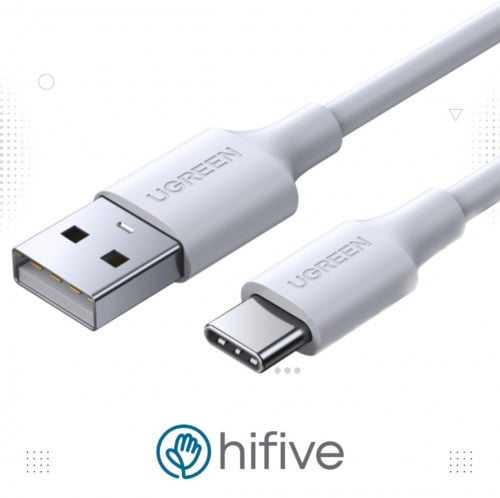 سلك شاحن يوجرين USB إلى USB-C بطول 1 م