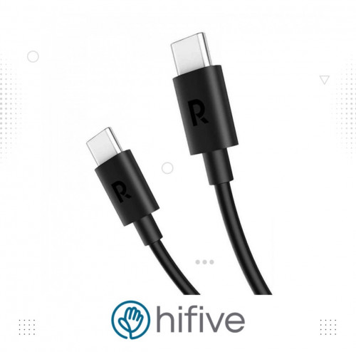 كيبل راف باور تايب سي الى تايب سي متر - اسود