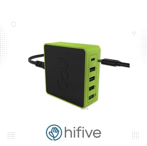 قوي - كيمبا لايت شاحن مكتبي 5 منافذ