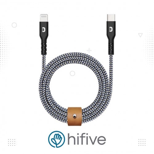 زندور - كيبل ايفون تايب سي سوبركورد - اسود