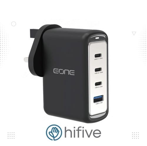 شاحن جداري من EONE بتقنية Gan بقوة 100w