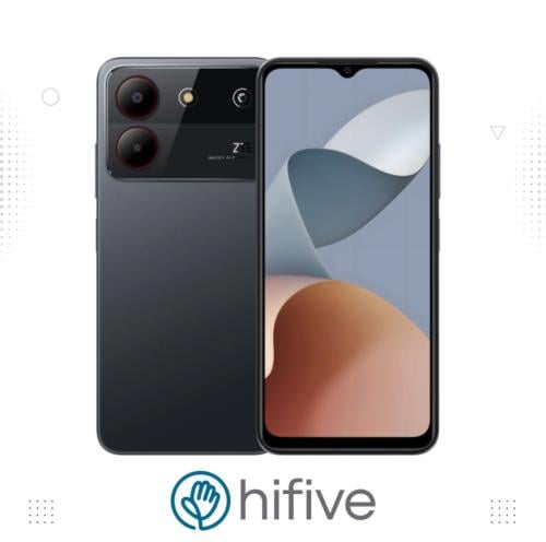 جوال ZTE Blade A54 ذاكرة 128/8 جيجا - ذاكرة رام موسعه (4+4) ثنائي الشريحة ,قياس الشاشة 6.6 إنش, بصمة الإصبع الجانبية , وبصمة وجه - أسود