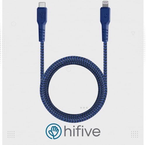 كيبل اينيرجيا تايب سي تو لايتننق 1.5 متر - أزرق