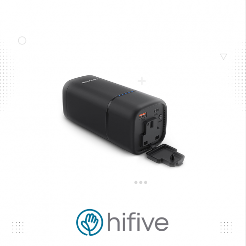 باور بانك بيونير ثلاثي المنفذ بسعة 20000 ميلي امبير - اسود