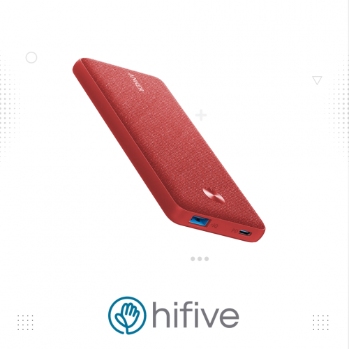 بطارية من انكر باور كور 3 سينس 10,000 mAh احمر