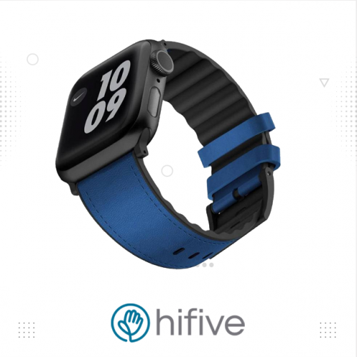 سوار ساعه ابل جلد 44/42 - فيفا مدريد - أزرق