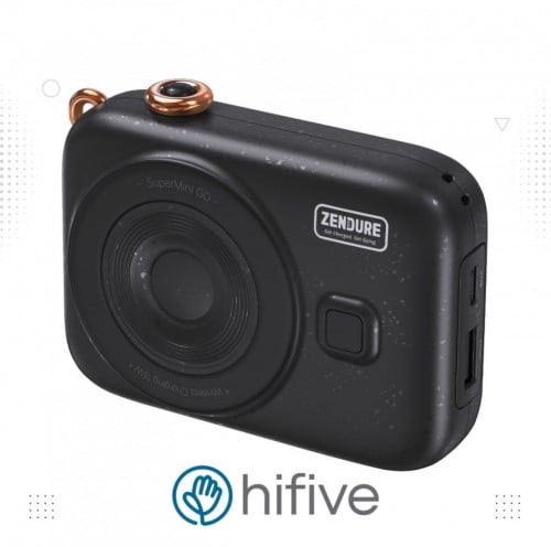 زندور - بطارية سوبرميني قو 10000 ملي امبير - جالاكسي أسود