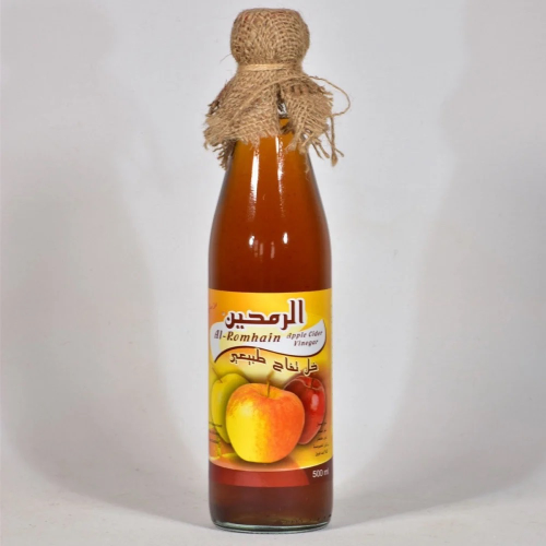 خل التفاح الطبيعي 500 مل