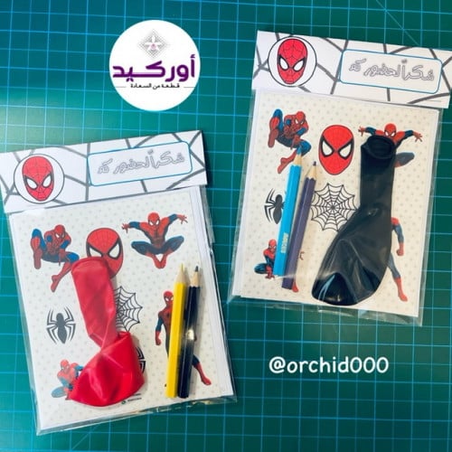 توزيعات أطفال سبايدرمان
