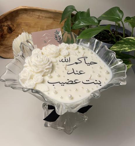 شمعة كريستال