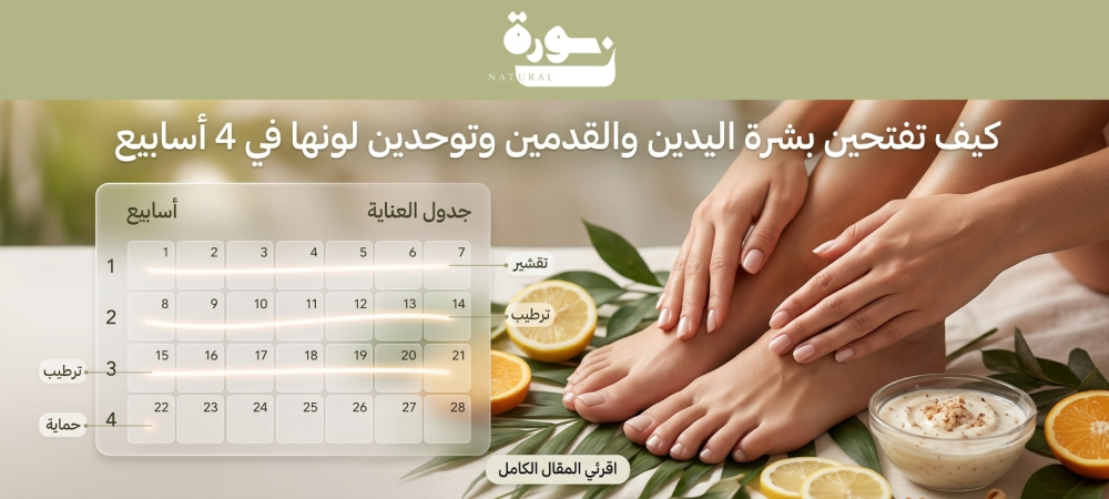 كريم تفتيح اليدين والقدمين