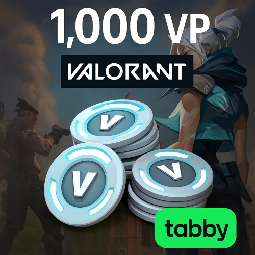 شحن فالورانت 1000 VP اقساط