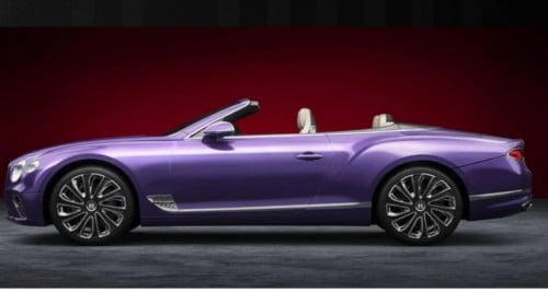كرت سيارة ببجي bentley GTC MULLINER
