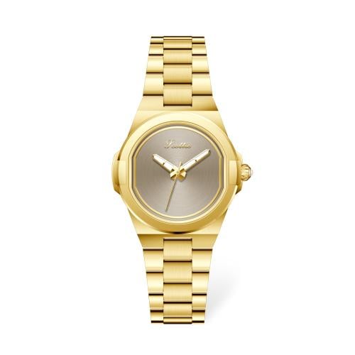 ساعة نسائي سكلوتي 9747 ذهبي ميناء رصاصي