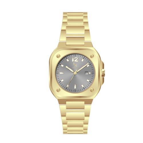 ساعة رجالي  لويس ريفال LR21017 ذهبي ميناء رصاصي