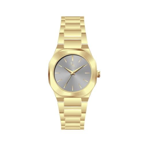 ساعة رجالي لويس ريفال 21021 ذهبي ميناء رصاصي