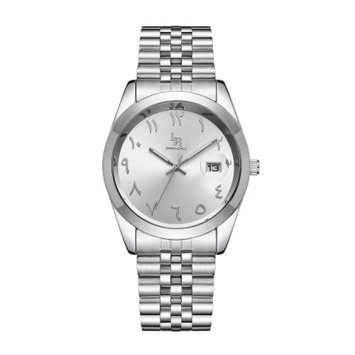 ساعة رجالي  لويس ريفال LR2415 فضي ميناءابيض